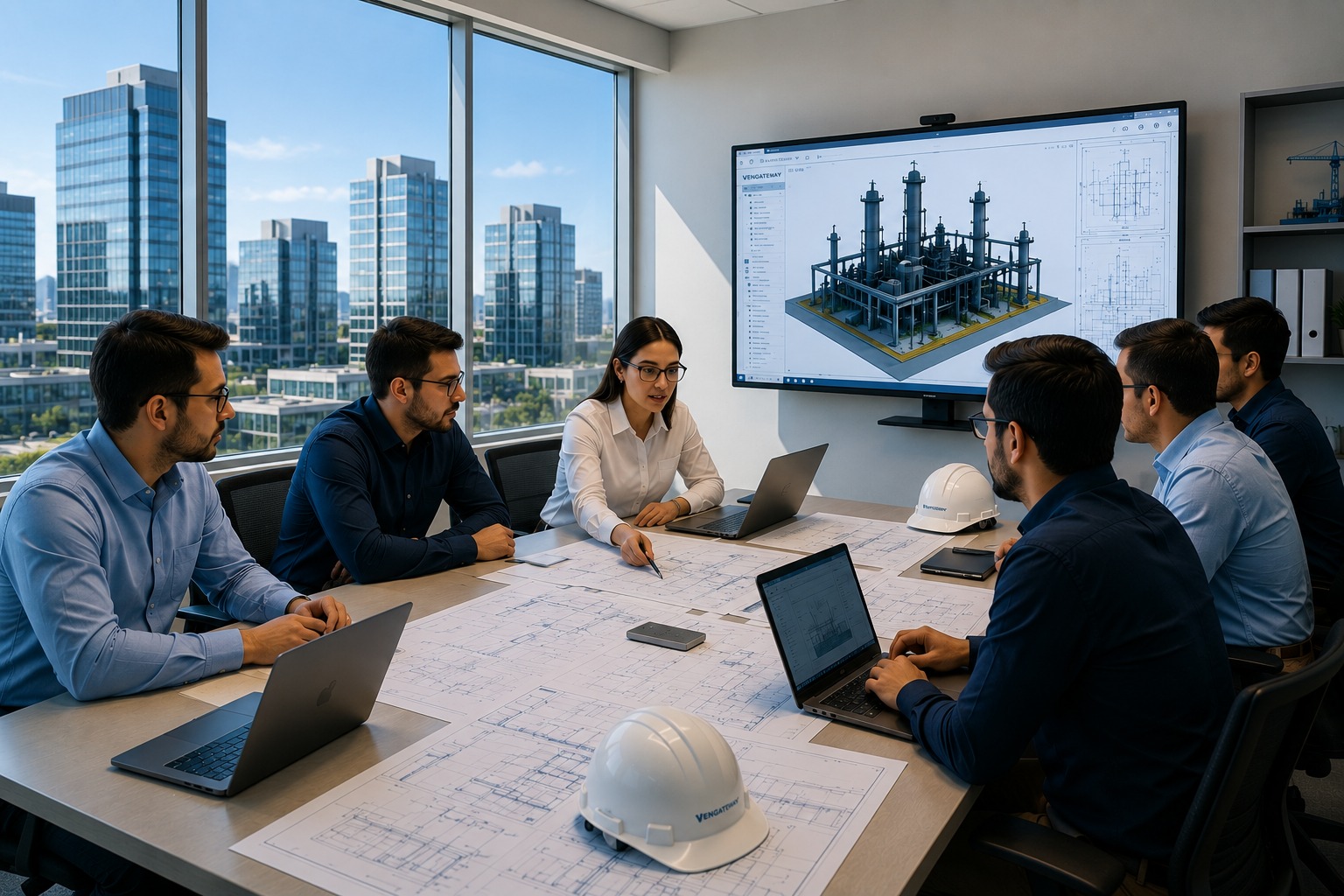 Ingenieros en instalación industrial — VenGateway Engineering