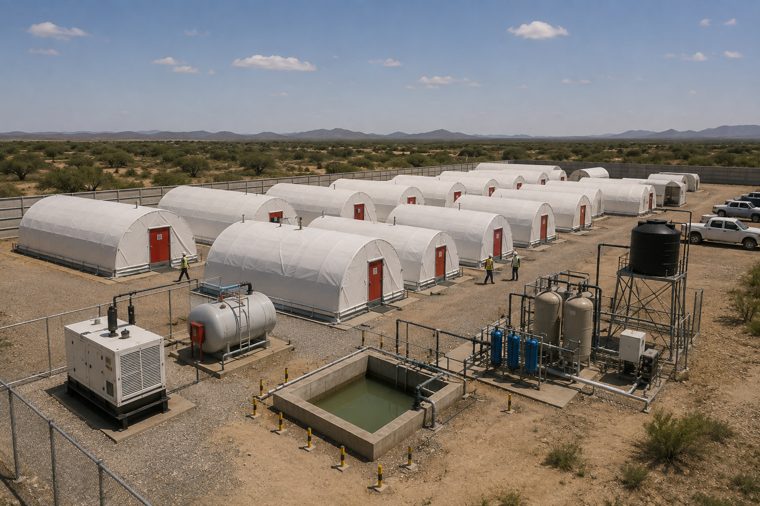 Campamentos temporales llave en mano