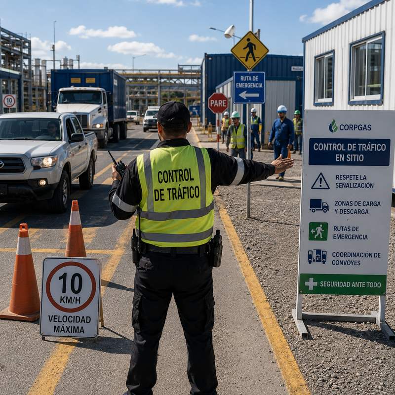 On-site traffic control