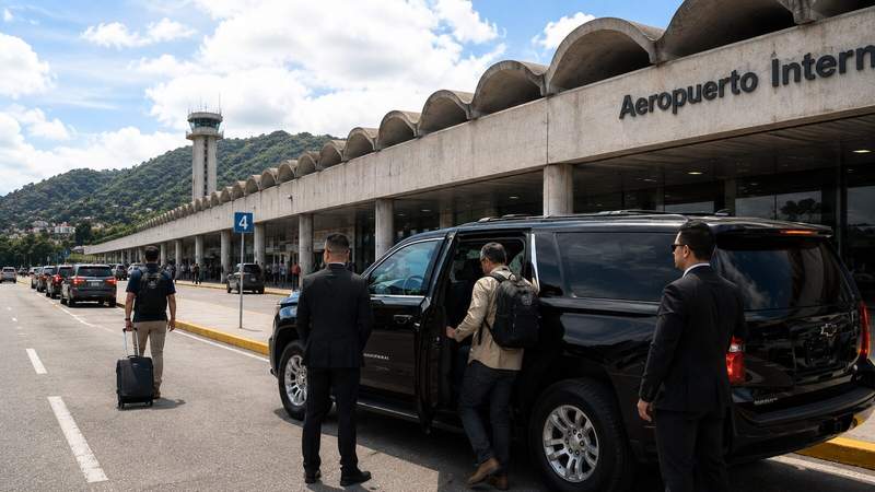 Executive protection and secure airport transfer