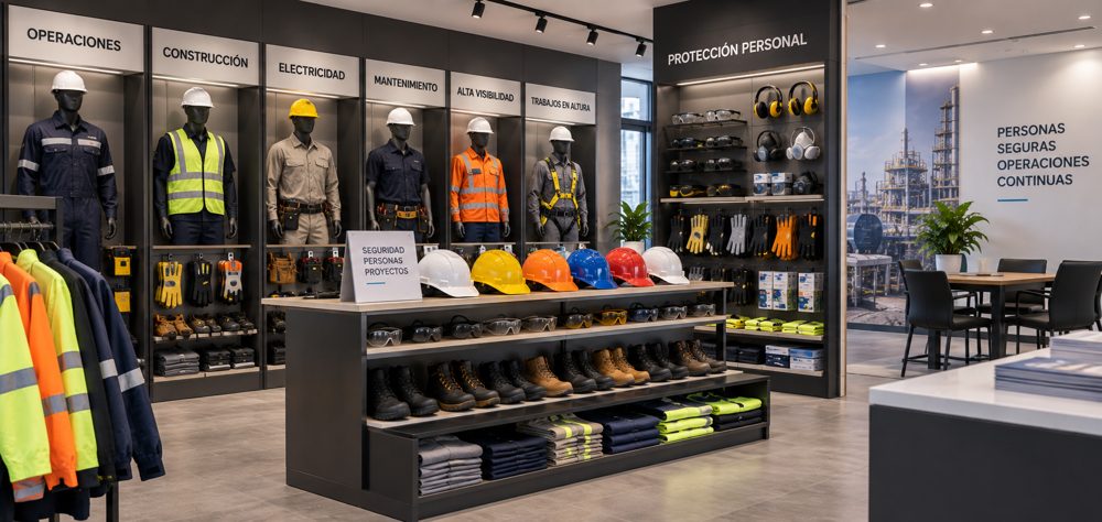 EPP, uniformes y equipos de seguridad