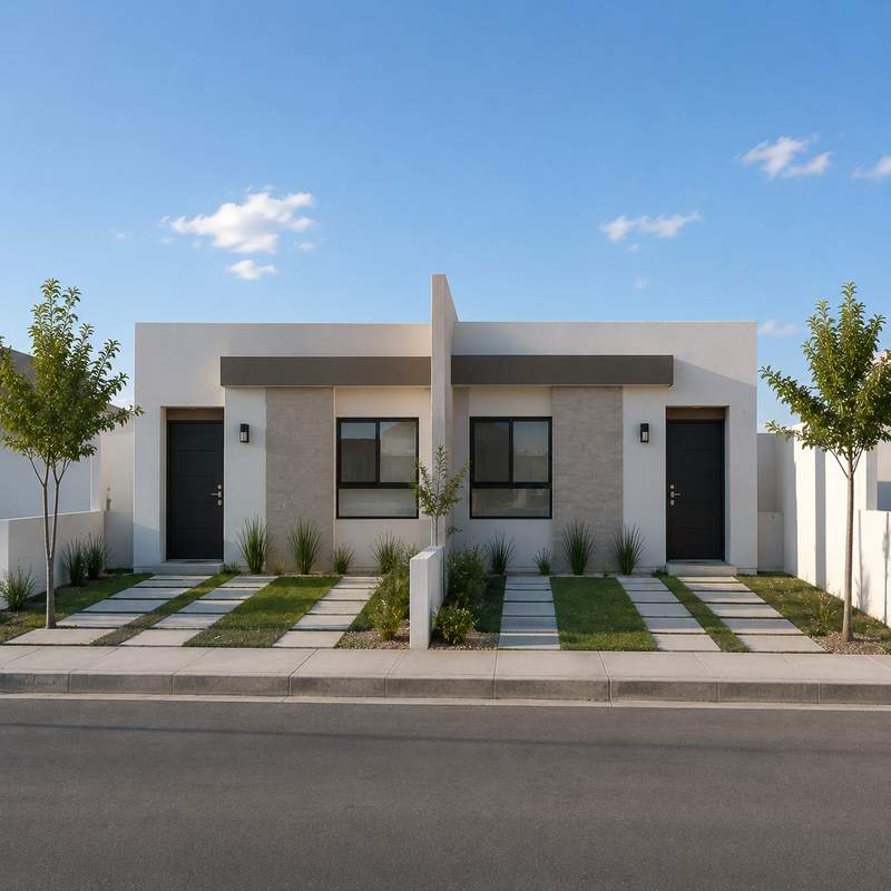 Modular house for post-earthquake reconstruction